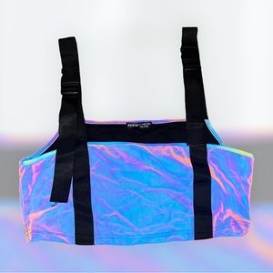Holographic Crop Top